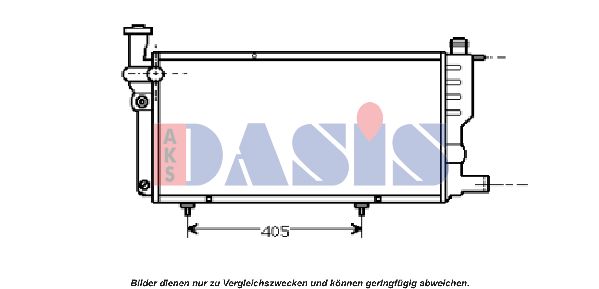 AKS DASIS Radiators, Motora dzesēšanas sistēma 161360N